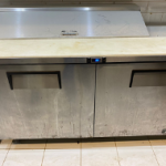 ثلاجة تحضير الشطائر والسلطات ببابين (TSSU-60-12-220V) من ترو