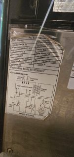 ⁦ثلاجة عرض زجاجية 2 أرفف - 130 لتر من بيوكيت - أسود⁩ - الصورة ⁦6⁩