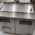 ثلاجة بباب واحد، 2 درج لتحضير سلطة الساندوتشات TSSU-48-12D-2