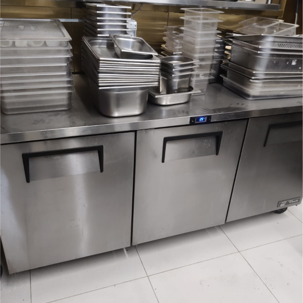 True TUC-72 Three Doors Undercounter Refrigerator