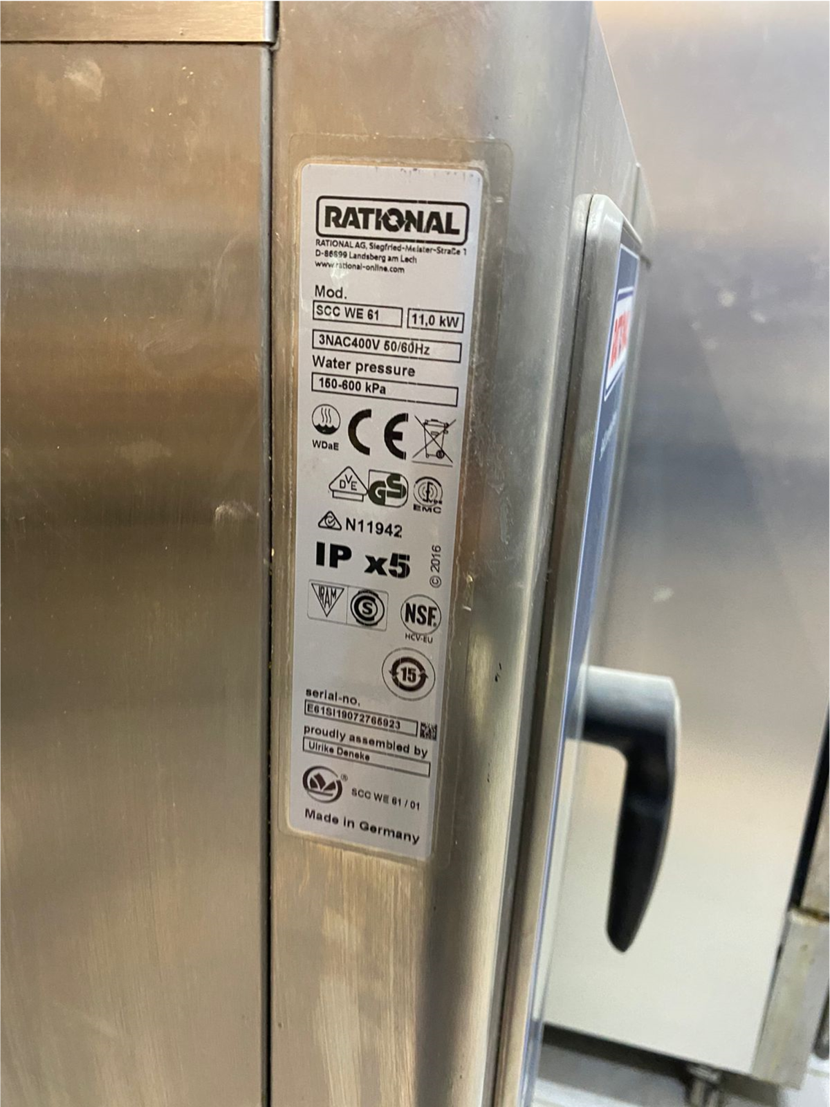 ⁦فرن كهربائي Rational SCC WE 61⁩ - الصورة ⁦2⁩