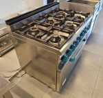 ⁦فرن غاز 6 شعلات ( G6SF7MG) من إم بي إم بريسيلو⁩ - الصورة ⁦3⁩